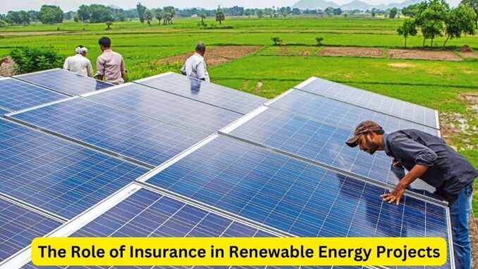Energizing Progress: The Role of Insurance in Renewable Energy Projects